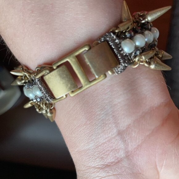 Stella & Dot Faux Pearl Bracelet. - Picture 2 of 7